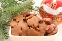 Pepparkakor i skål