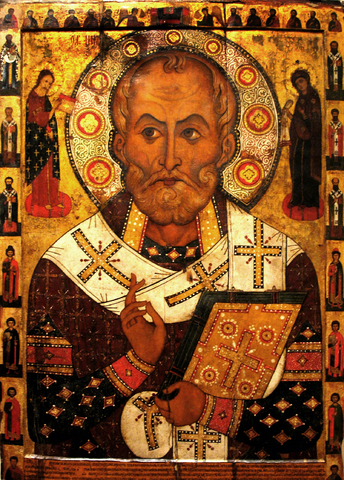 Sankt Nikolaus av Myra (jultomtens förebild)