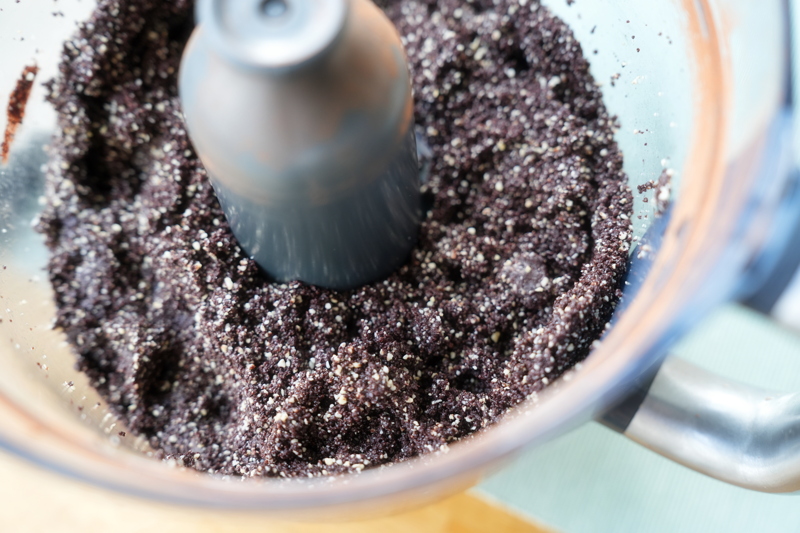 Mixade cashewnötter med kakao och lönnsirap